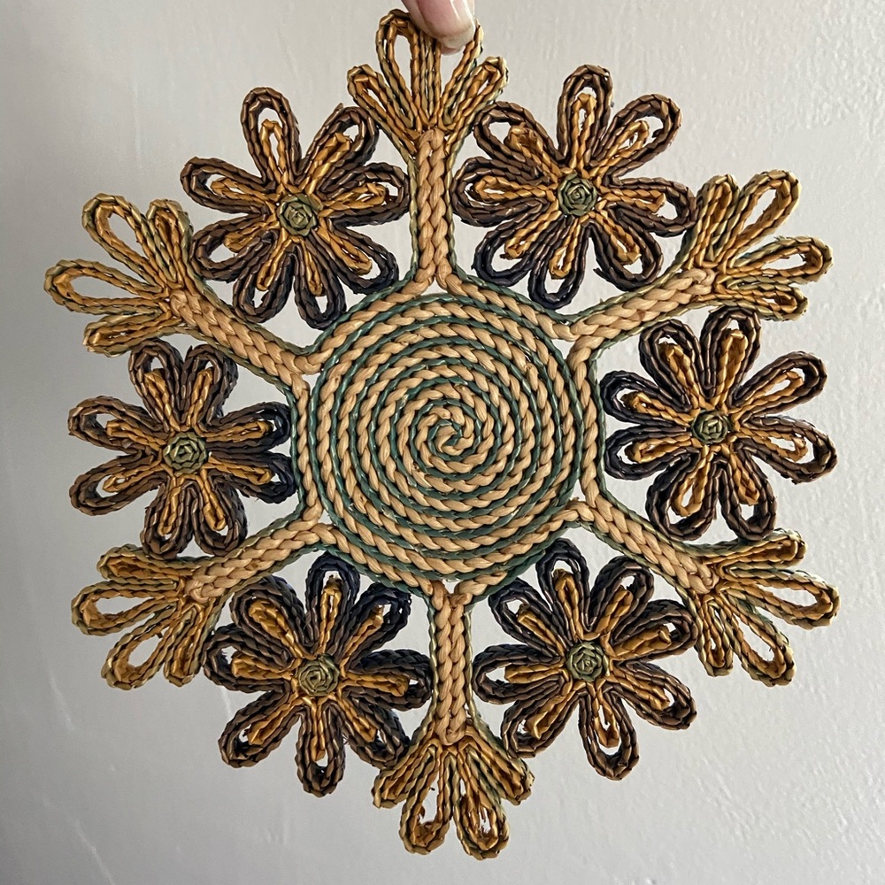 Boho Woven Trivet